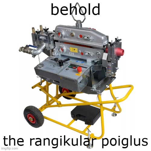 i shall steal many toes with this | behold; the rangikular poiglus | made w/ Imgflip meme maker