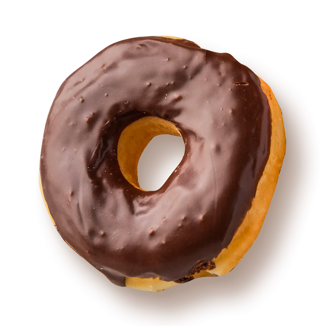 High Quality Chocolate Glazed Donut Blank Meme Template