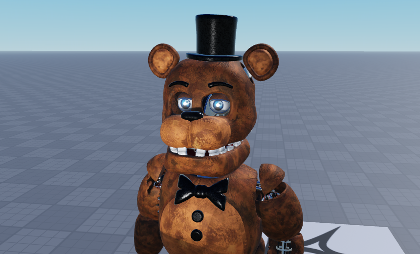 High Quality Freddy thinks Blank Meme Template