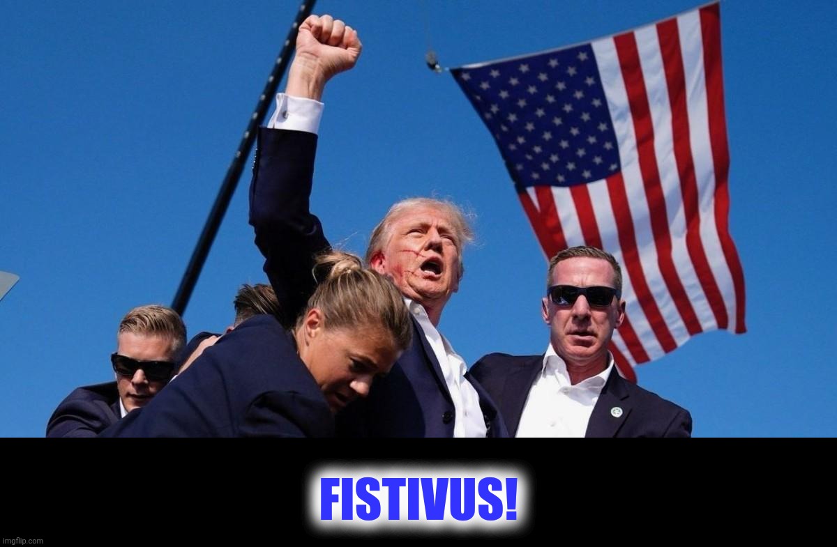 Fistivus! | FISTIVUS! | image tagged in donald trump,fistivus,festivus,seinfeld | made w/ Imgflip meme maker