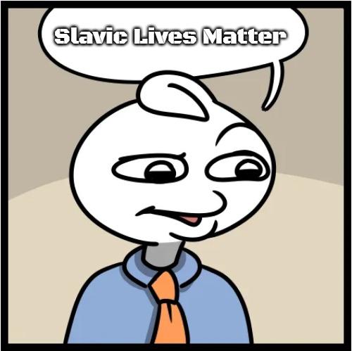 Stonetoss Burgers (empty) | Slavic Lives Matter | image tagged in stonetoss burgers empty,slavic | made w/ Imgflip meme maker