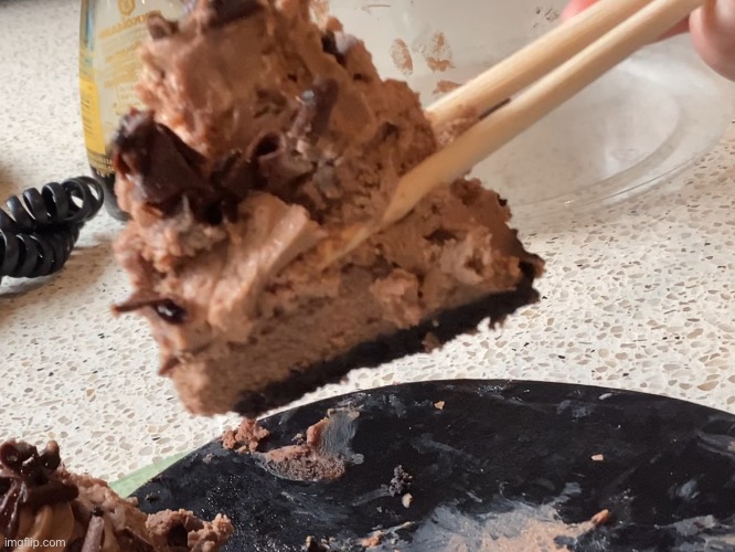 I really am psycho (i ate cake with chopsticks) | made w/ Imgflip meme maker