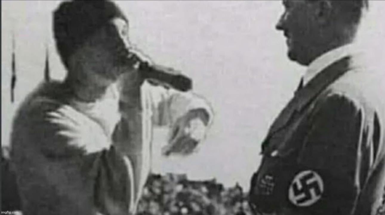 Hitler then shot himself shortly after | made w/ Imgflip meme maker