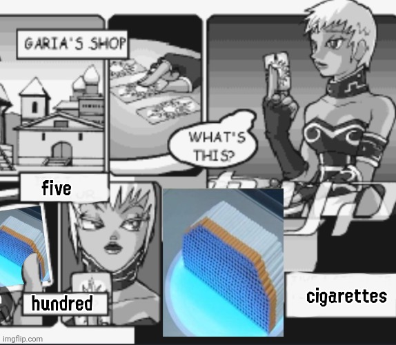 500 cigarettes | made w/ Imgflip meme maker