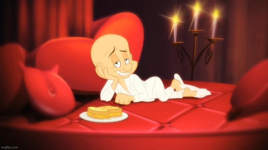 Elmer Fudd with a grilled cheese! | image tagged in elmer fudd with a grilled cheese | made w/ Imgflip meme maker