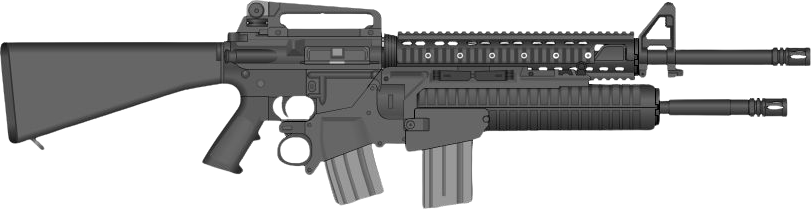 DAR-15 Dual Assault Rifle Blank Meme Template