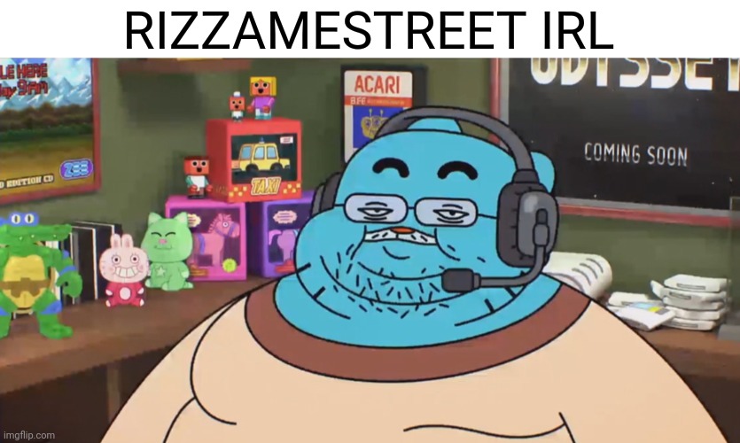 discord moderator | RIZZAMESTREET IRL | image tagged in discord moderator | made w/ Imgflip meme maker