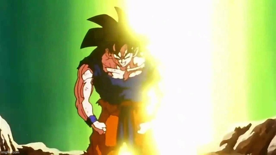 Angry Goku | image tagged in angry goku | made w/ Imgflip meme maker
