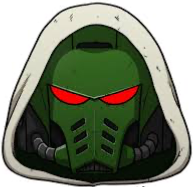 High Quality Dark Angels Face Blank Meme Template