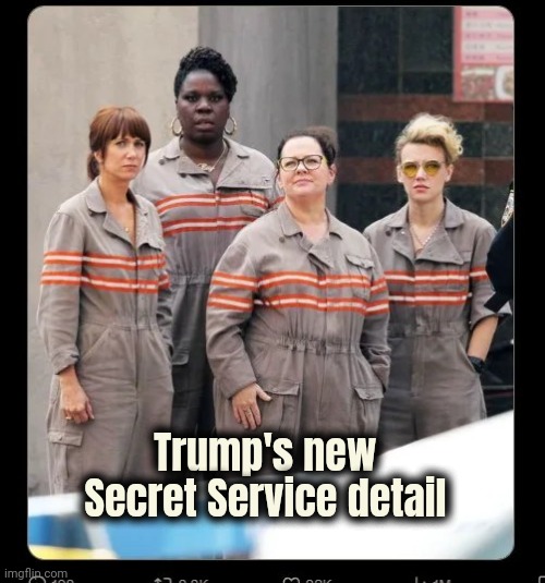 Trump's new Secret Service detail | made w/ Imgflip meme maker