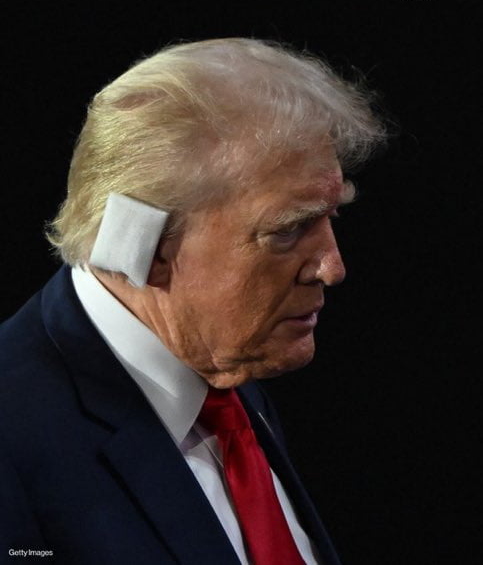 Trump bandage Blank Meme Template