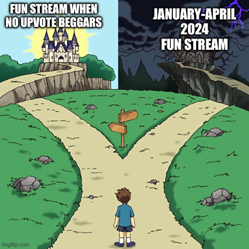 Life was tough back in this days | FUN STREAM WHEN NO UPVOTE BEGGARS; JANUARY-APRIL 2024 FUN STREAM | image tagged in two castles,aub | made w/ Imgflip meme maker