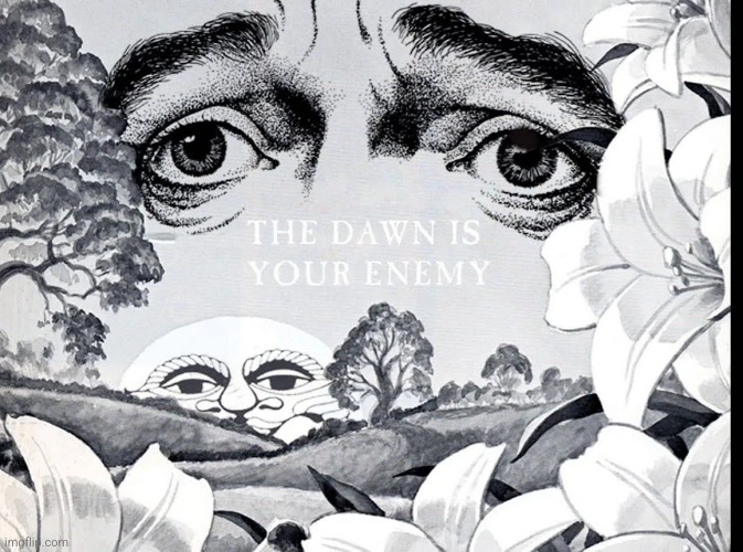 The Dawn Is Your Enemy | image tagged in the dawn is your enemy | made w/ Imgflip meme maker