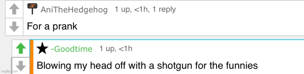 This program was brought to you by *gets shot* | made w/ Imgflip meme maker