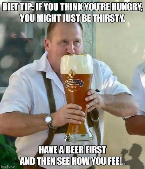 WARNING:  Do not try this at home if your mother's there! | image tagged in vince vance,drinking,beer,diet,huge beer,memes | made w/ Imgflip meme maker