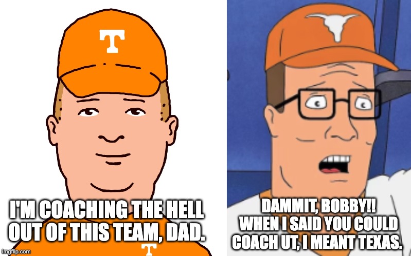 Image tagged in longhorns,vols,sec football - Imgflip