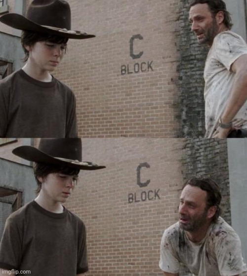 Rick and Carl | image tagged in memes,coudet | made w/ Imgflip meme maker
