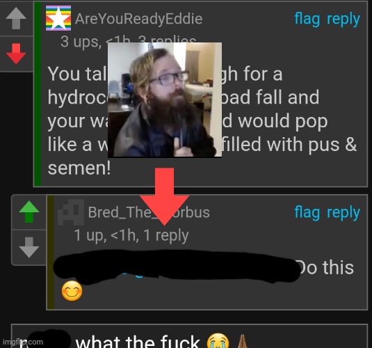 censored the link | made w/ Imgflip meme maker