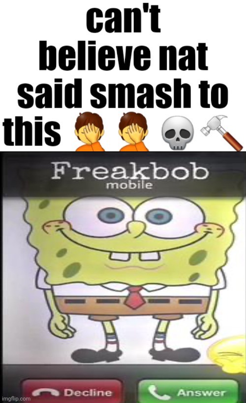 Can’t believe nat said smash to this | image tagged in can t believe nat said smash to this | made w/ Imgflip meme maker