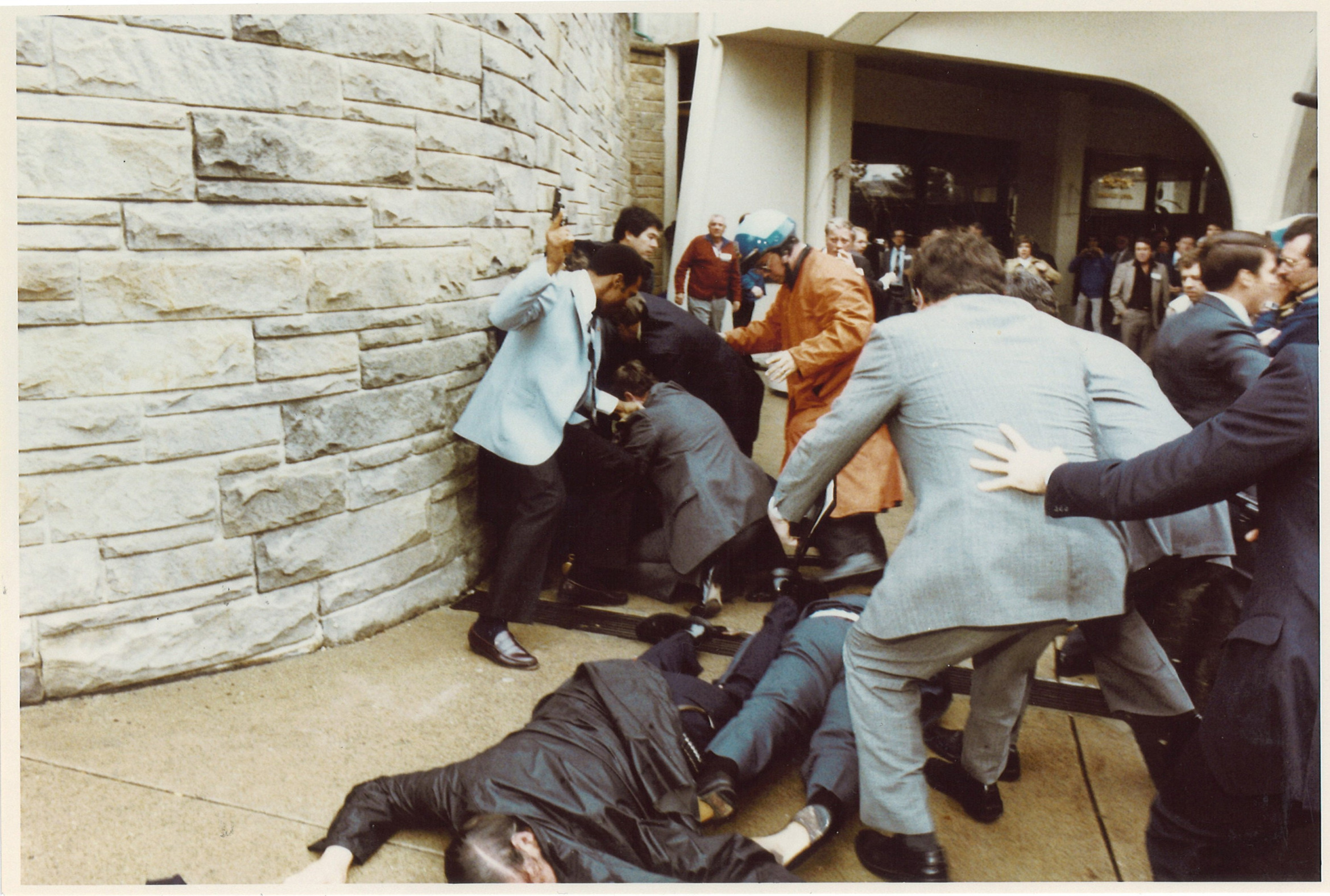Reagan Shooting by Hinckley Blank Meme Template