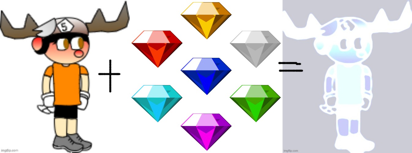 image tagged in smg5 credit goes to sth4,chaos emeralds,super smg5 | made w/ Imgflip meme maker