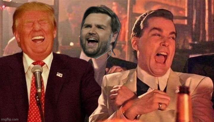 Trump good fellas laughing | image tagged in trump good fellas laughing | made w/ Imgflip meme maker