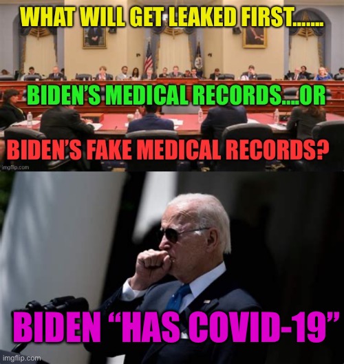 Top meme posted four days ago. | BIDEN “HAS COVID-19” | image tagged in gifs,biden,democrats,fake news | made w/ Imgflip meme maker