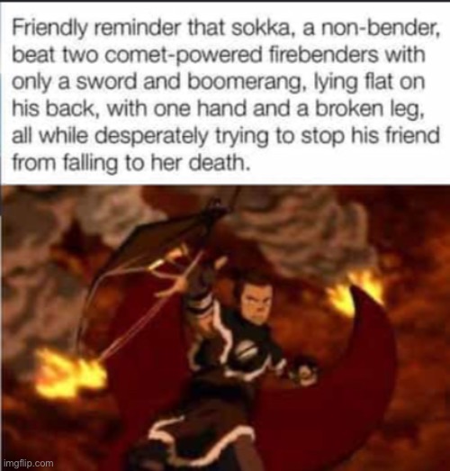 Sokka is the goat | image tagged in memes | made w/ Imgflip meme maker