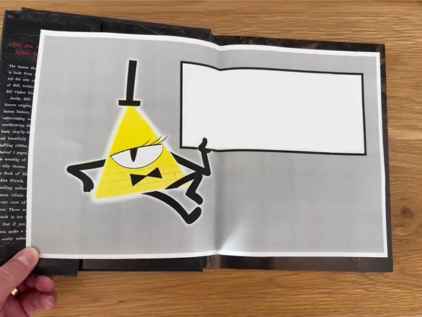 High Quality Bill Cipher Says Blank Meme Template