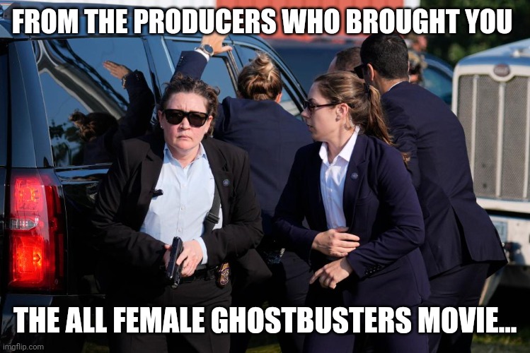 Starring Melissa McCarthy | FROM THE PRODUCERS WHO BROUGHT YOU; THE ALL FEMALE GHOSTBUSTERS MOVIE... | image tagged in donald trump,diversity | made w/ Imgflip meme maker