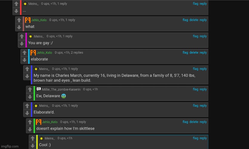 peak argument (this mf is furry hunter x btw, ban now!!!) | image tagged in peak argument with furry hunter x | made w/ Imgflip meme maker