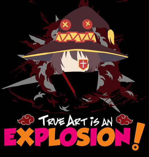 True art is an explosion Blank Meme Template