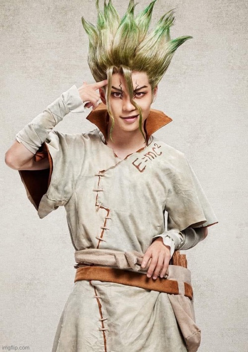 Senku isagami cosplay | made w/ Imgflip meme maker