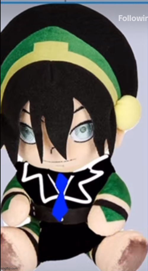 Group Leader Toph plush | made w/ Imgflip meme maker