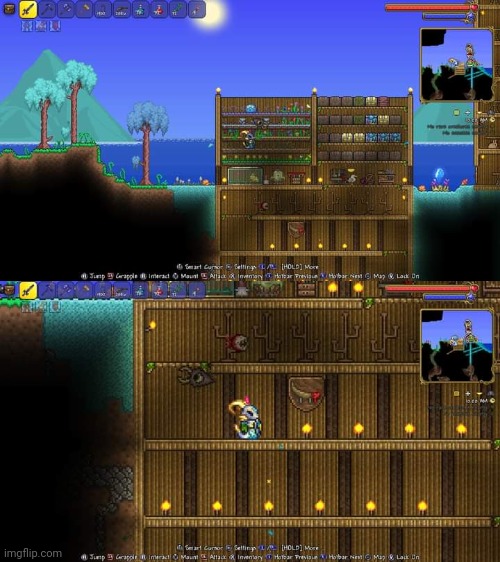 Finally got the EoC trophy after 7 attempts! | image tagged in terraria,gaming,video games,nintendo switch,screenshots | made w/ Imgflip meme maker