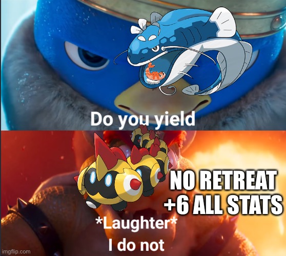 So true | NO RETREAT +6 ALL STATS | image tagged in do you yield | made w/ Imgflip meme maker