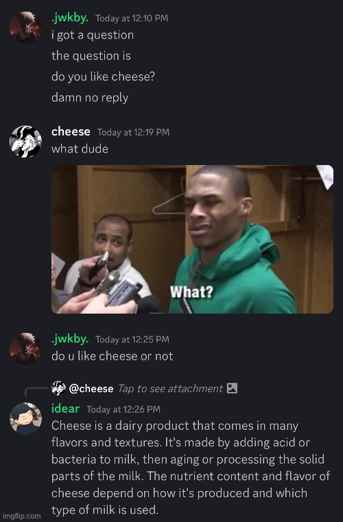 cheese | made w/ Imgflip meme maker