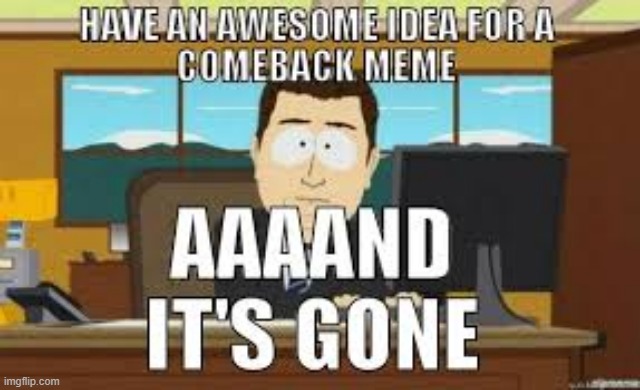 No Comeback | image tagged in repost | made w/ Imgflip meme maker