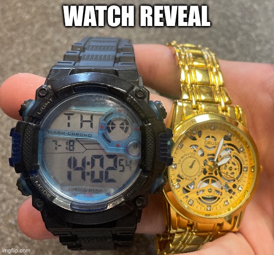 One of these is brand new, the other I’ve had for two years | WATCH REVEAL | made w/ Imgflip meme maker