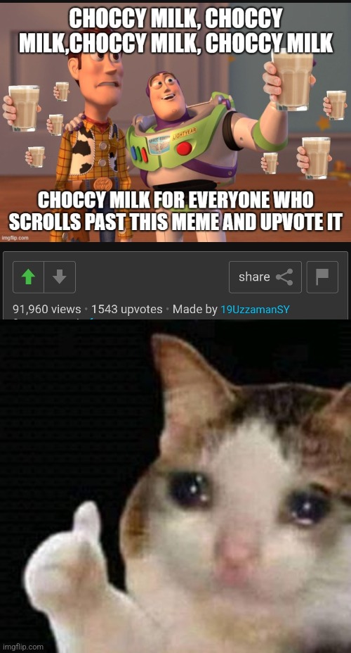 image tagged in sad thumbs up cat | made w/ Imgflip meme maker