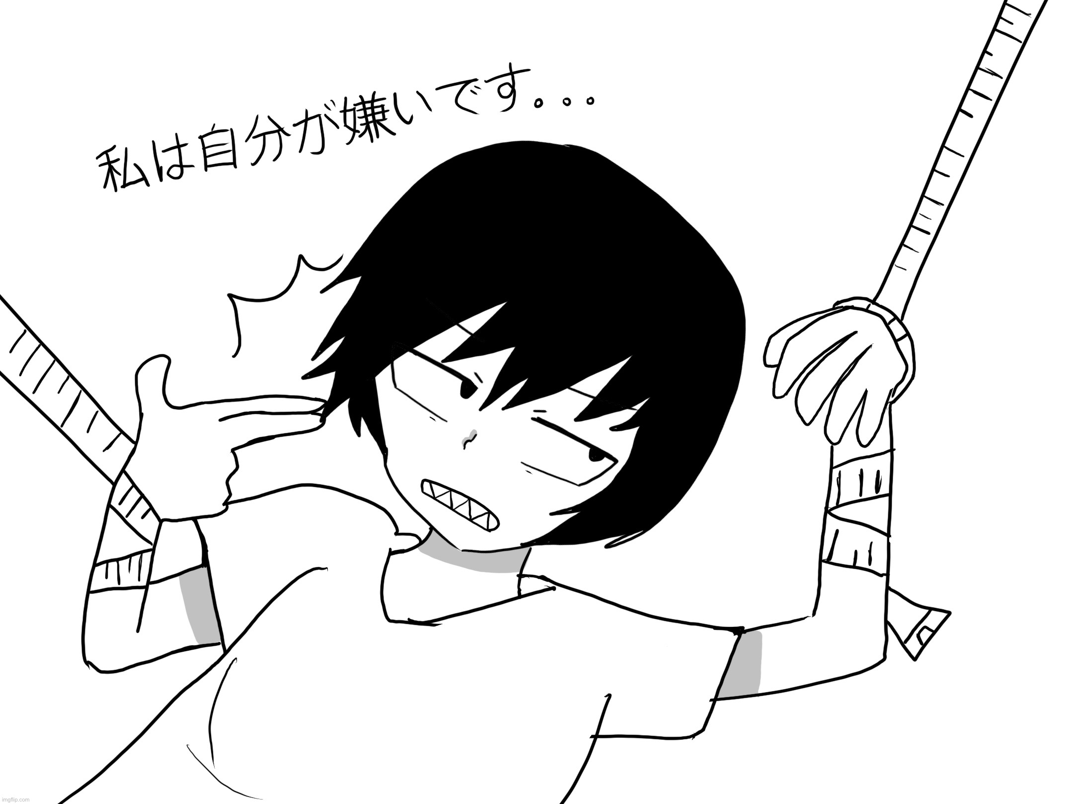 Quick Sketch i did out of hatred | made w/ Imgflip meme maker