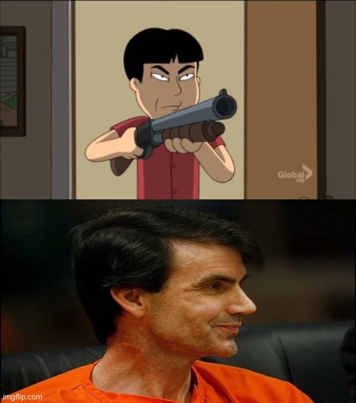 Mr. Washee Washee wants to kill J. C. Kahler | image tagged in murder,mass shootings,mass shooting,family guy,murderer,meme | made w/ Imgflip meme maker