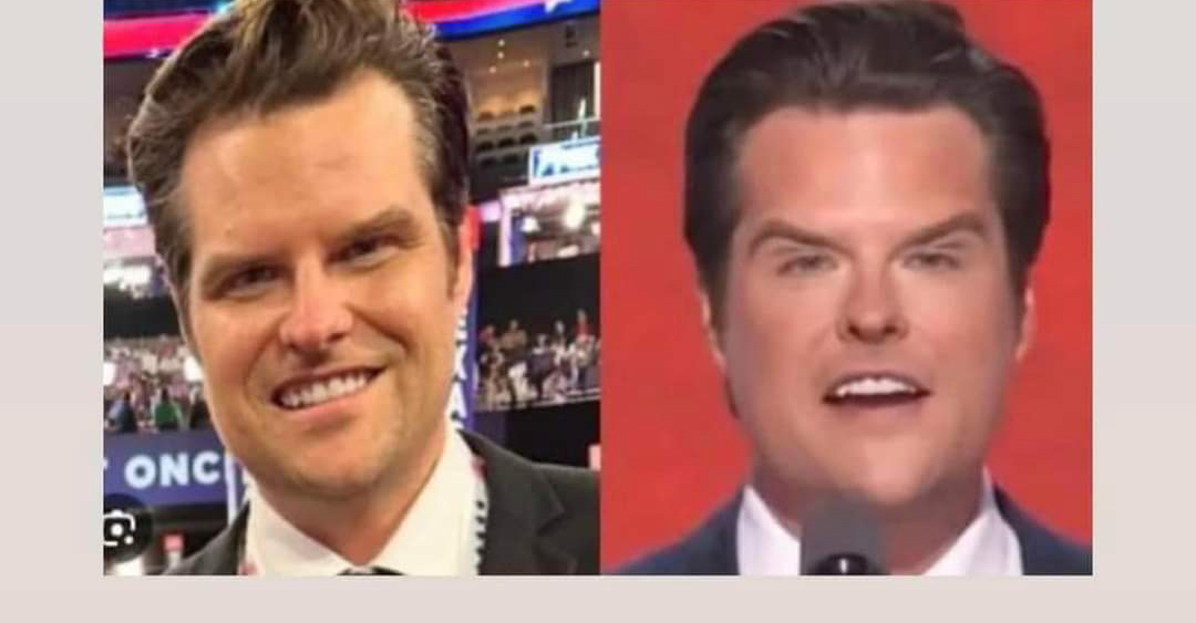 High Quality Matt "vanity" Gaetz Blank Meme Template