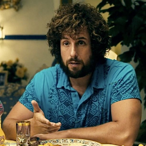 Upset Zohan | image tagged in upset zohan | made w/ Imgflip meme maker