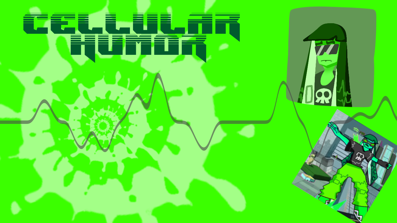 A 2mello themed cellular humor thing Blank Meme Template