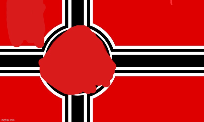 Anti furry reich flag | image tagged in anti furry reich flag | made w/ Imgflip meme maker