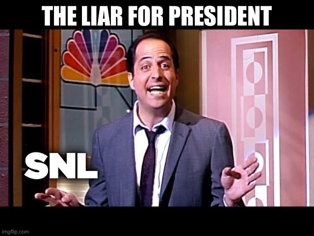 Accepting the Party Nomination | THE LIAR FOR PRESIDENT | image tagged in liar,fall 2024,its over | made w/ Imgflip meme maker