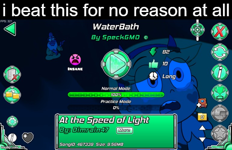thing. | i beat this for no reason at all | made w/ Imgflip meme maker