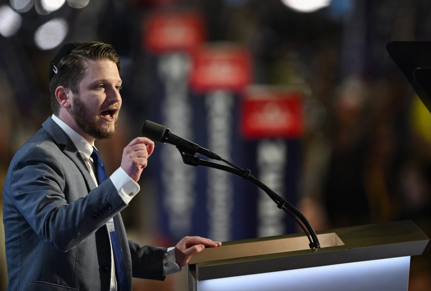 Shabbos Kestenbaum Speaks at RNC Blank Meme Template