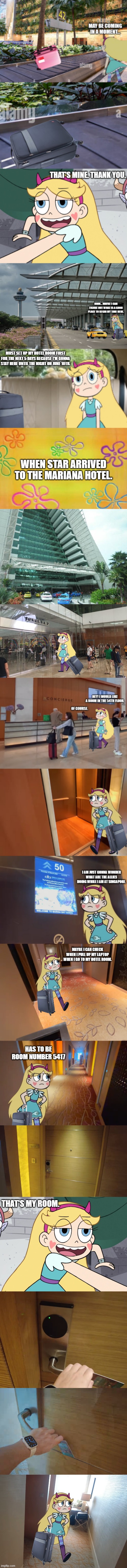 Star Butterfly in Singapore: Day 1 (Part 3) (June 5, 2024) | image tagged in star butterfly | made w/ Imgflip meme maker